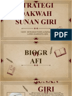 Biografi & Strategi Dakwah Sunan Giri