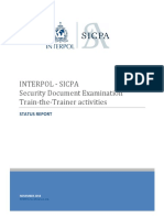 CCSD-SICPA Status Report 2018