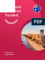 Australia Success Toolkit - Application Stage