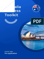 Australia Success Toolkit Pre-application Stage