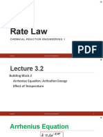 3.2 Rate Law