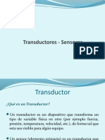 Transductores - Sensores