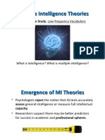 Chapter 4 Mutiple Intelligence Theories