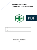 Kerangka Acuan PEMERIKSAAN SADARI Dan IVA Test