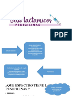 Penicilinas: características, mecanismo de acción y resistencia
