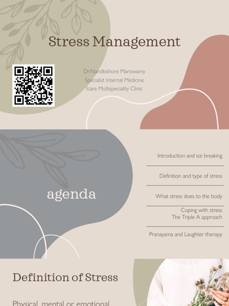 Stress and Its Management | PDF | Laughter | Stress (Biology)