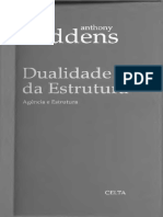 5-Anthony Giddens - Dualidade Da Estrutura