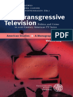 Transgressive Television - Politics and Crime in 21st-Century American TV Series-Universitatsverlag Winter (2015)