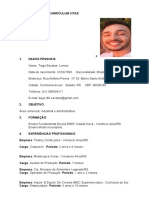 Currículo completo Tiago Escobar