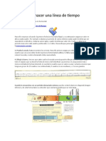 Guion para Hacer Una Línea de Tiempo