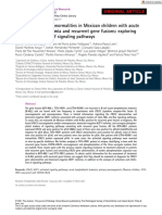 CRLF2 and IKZF1 Abnormalities in Mexican Children With Acute