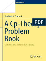 (Problem Books in Mathematics) Vladimir V Tkachuk - A Cp-Theory Problem Book - Compactness in Function Spaces (2015, Springer)