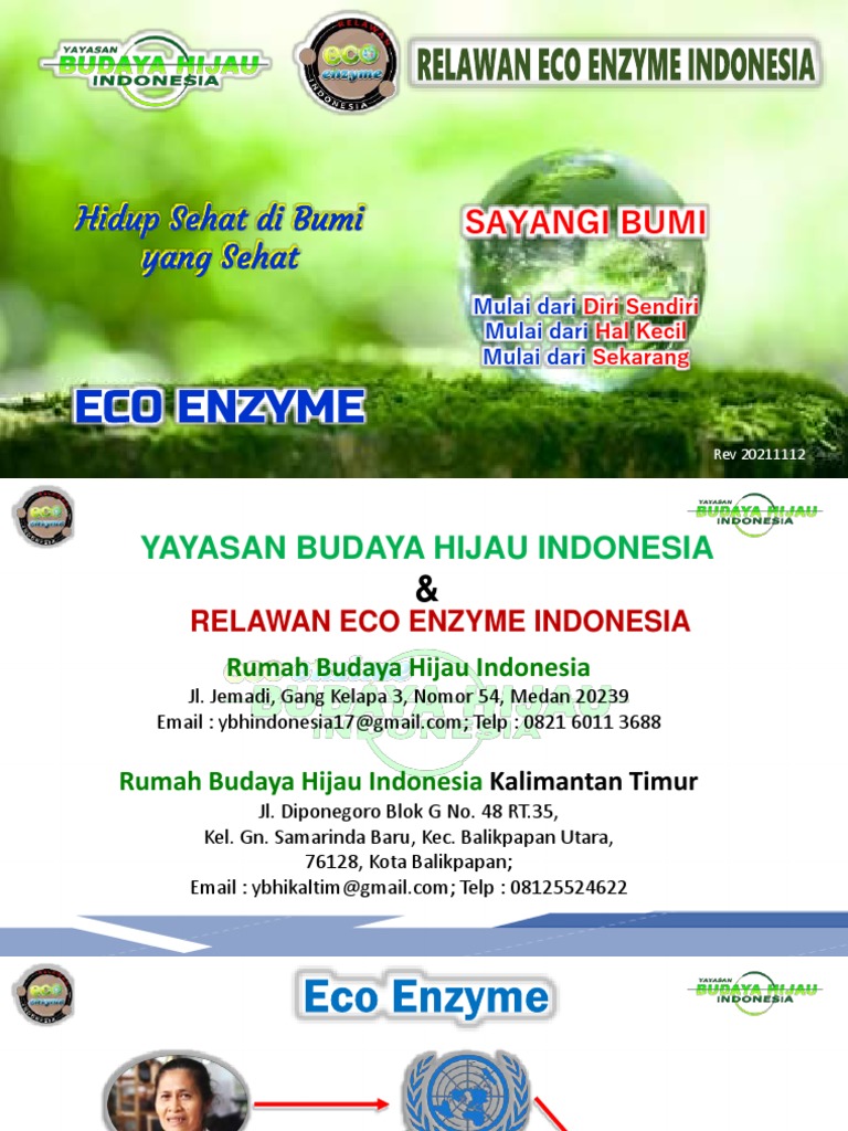 PERSIAPAN PEMBUATAN ECO ENZYME REEI 20211112 Media | PDF