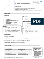 Paediatric Guidelines Nephrotic Syndrome 2018