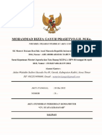 Akta Pendirian Perseroan Komanditer CV Syafa Khasanah