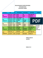 Jadwal Ujian Mahasiswa PPL Universitas Pgri Palembang