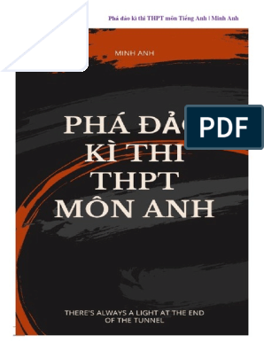 Sách Phá Đảo Kì Thi Thpt Môn Anh | PDF
