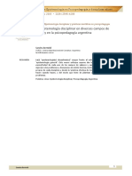 1 Bertoldi - La Epistemologia Disciplinar en Diversos Campos de Saber y en La PSP