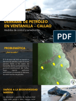 Derrame de Petróleo en Ventanilla - Callao