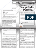 Lecciones básicas del ministerio de discipulado personal