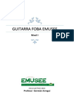 Cuadernillo Guitarra Emusee Foba 1