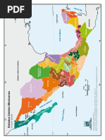 Mapa República Mexicana Con División Política Sin Nombres | PDF