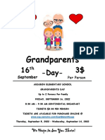 grandparents day flyer