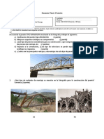 Examen Final Puentes