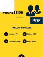 Topic 1 - The Profession - LVLO
