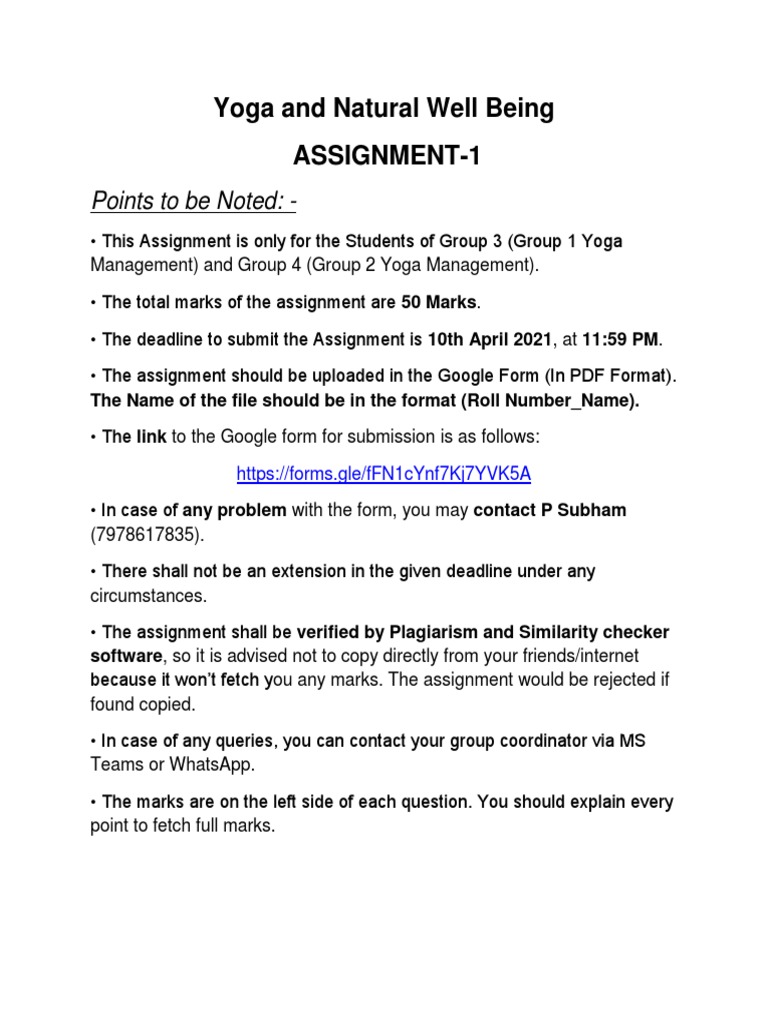 yoga assignment pdf class 12