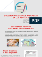 Documentos Tecnicos Aplicables en Los Negocios