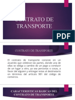 Contrato de Transporte