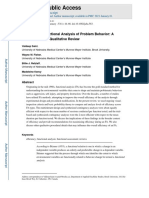 Efficiency in Functional Analysis of Problem Behavior