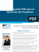 Capitulo PMI Lima - Propuesta PMI en PM - A Hoyos