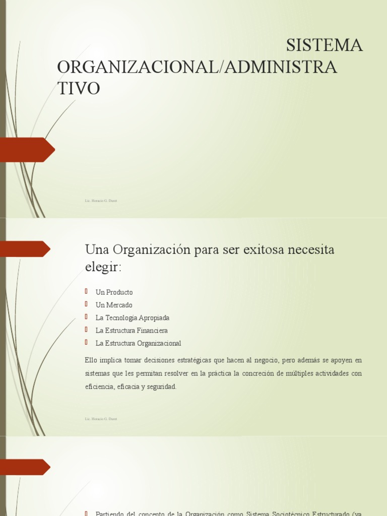 Sistema Organizacional | PDF | Economias | Business
