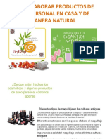 Productos de Aseo Personal Hechos en Casa y Naturales