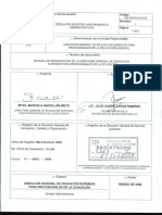 M o de La Direccion Gral de Educ Sup para Profesionales de La Educacion Sep