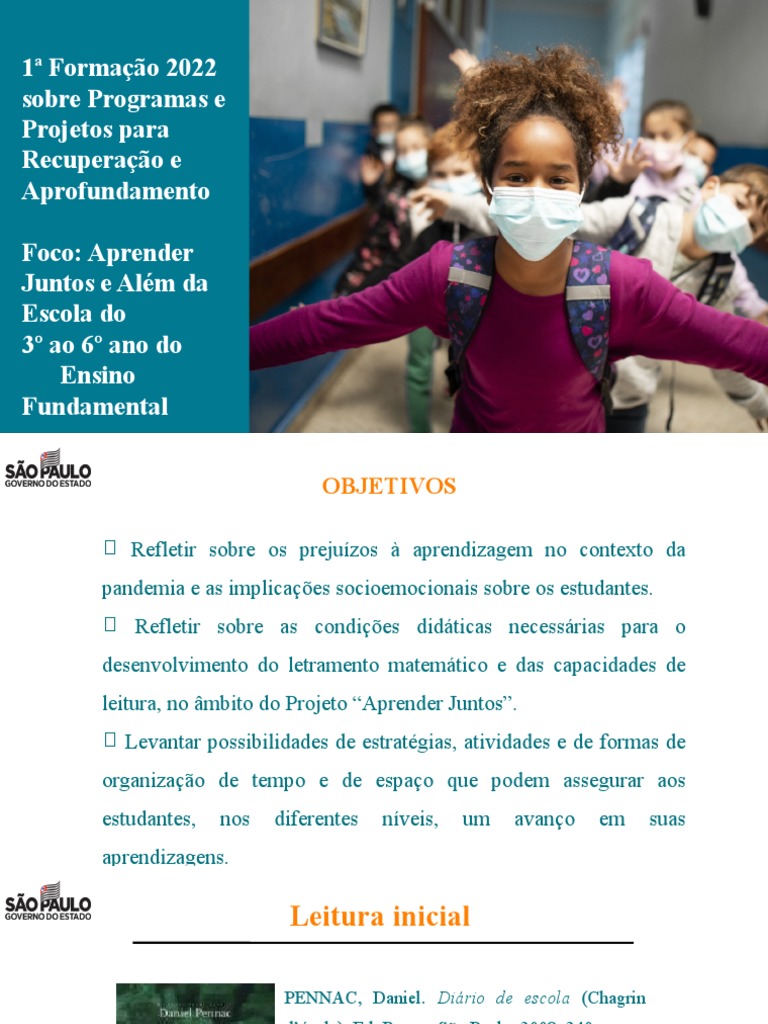 Aprender Juntos e Além Da Escola - 21 A 25 Fev PCNP - PCAR - PC - PCG ...