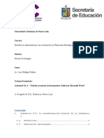 Industria 4.0: Transformación digital de la industria