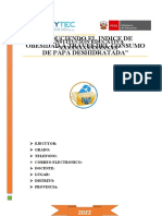 Reduciendo El Indice de Obesidad A Traves Del Consumo de Papa Deshidratada