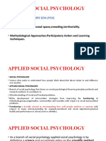 Applied Social Psychology Pgii