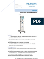 Specification of Hemodialysis