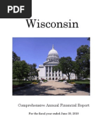 2010 CAFR Wisconsin