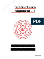 Data Structures Assignment Rishabh Chopde 2021UCS1650