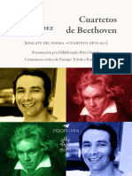 Cuartetos de Beethoven Luis Hernandez Pesopluma Red Literaria Peruana