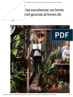 GRUPO 7 - El Negocio de Las Suculentas - Un Brote Verde Que Creció Gracias Al Boom de Instagram - LA NACION