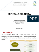 Seminário mineralogia