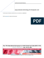 Development of Toilet Soap Production Technology F