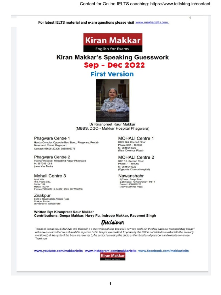 Makkar Ielts Pdf Earthquakes Dolls