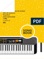 PSR f52 songbook-YAMAHA
